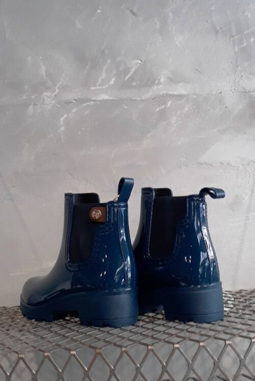 Gioseppo Short Blue Rain Boots
