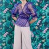 Chicard Organza Wrap Shirt