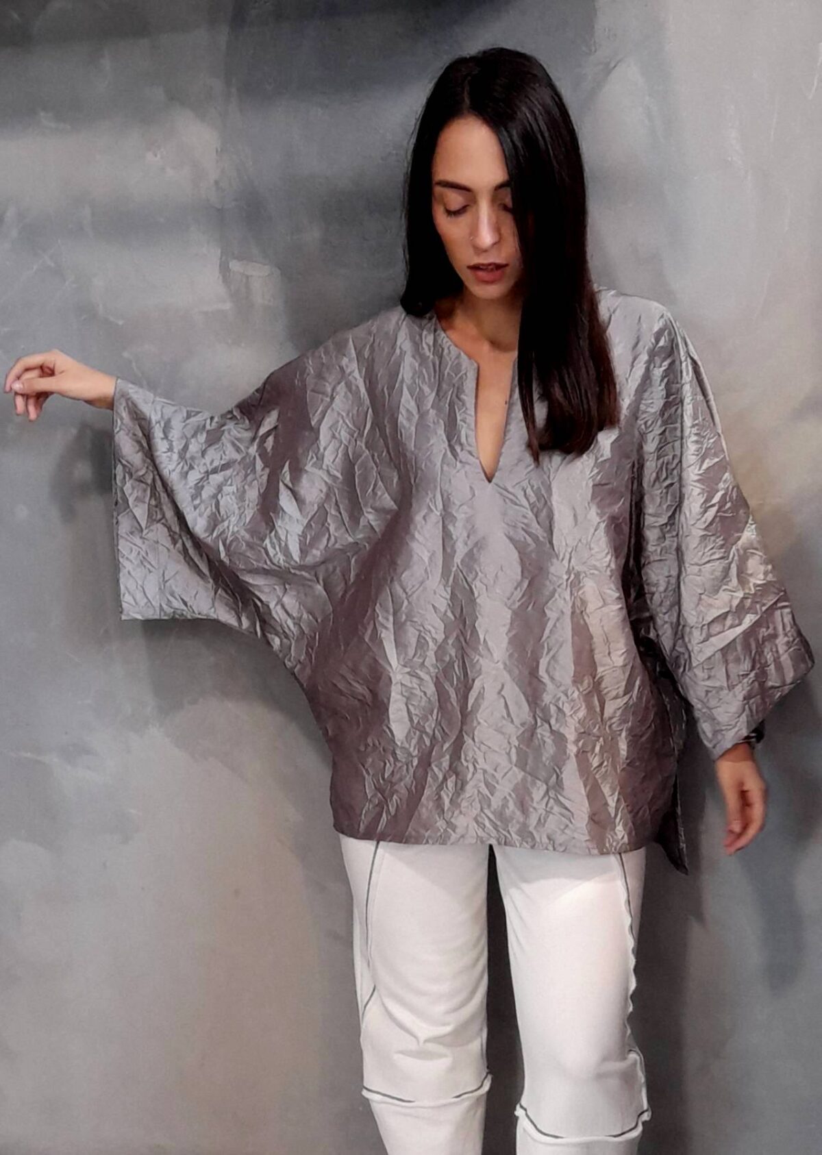 Cruel Blouse Silver SL