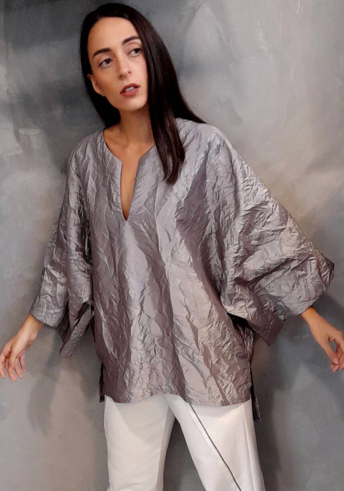 Cruel Blouse Silver SL