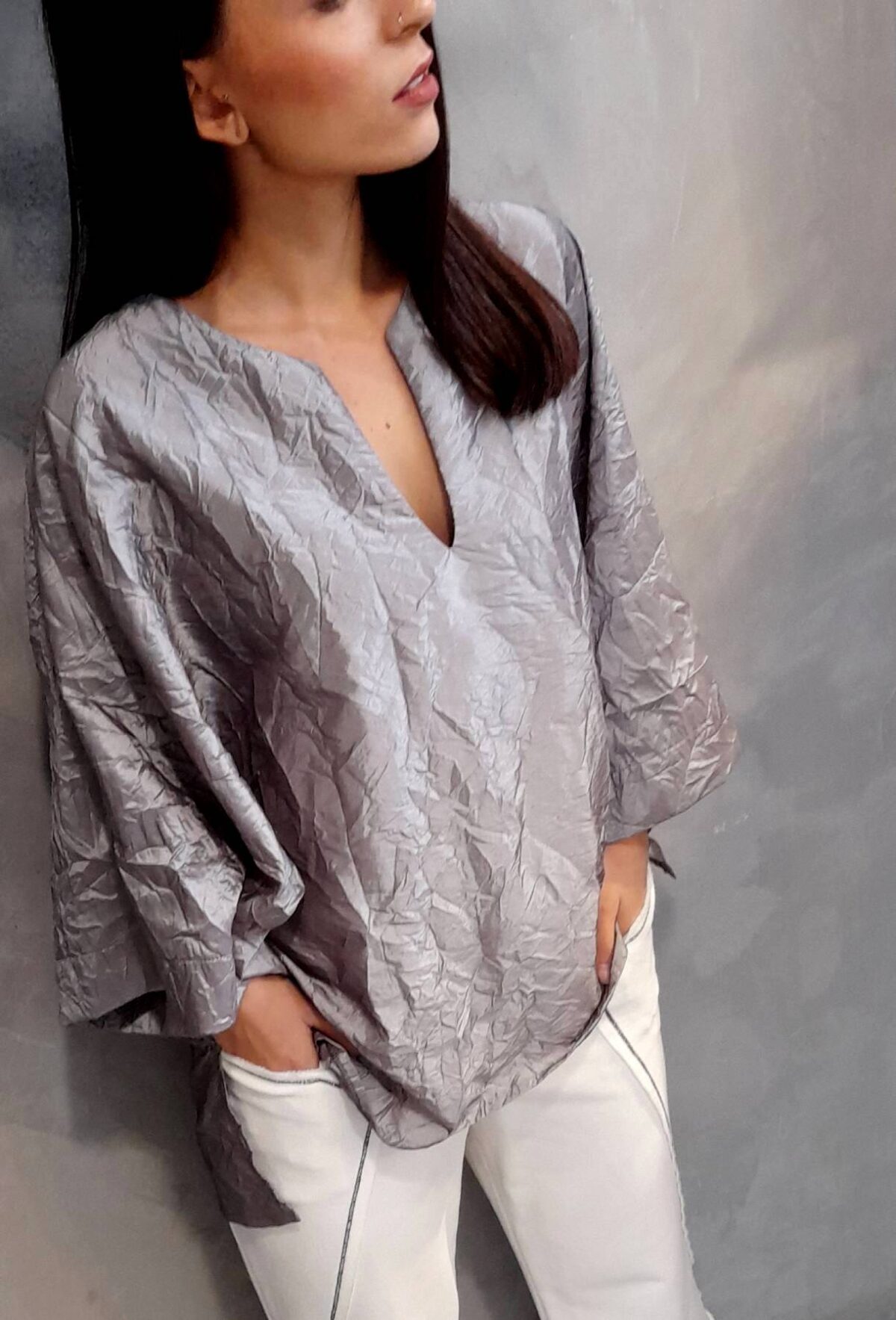 Cruel Blouse Silver SL