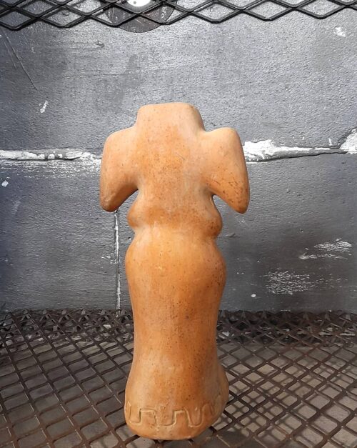 Authentic Vintage Ceramic Aztec Statuette