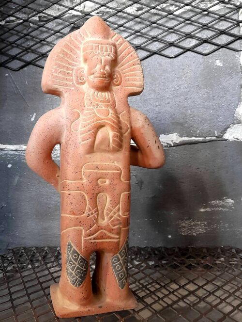Authentic Ceramic Statuette Double Face