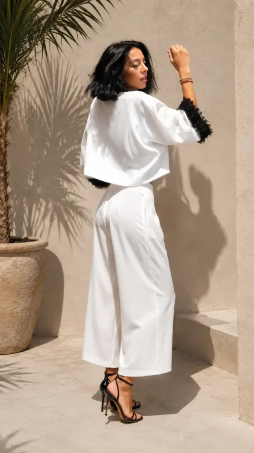 See The Sea Eco Fabric Trousers
