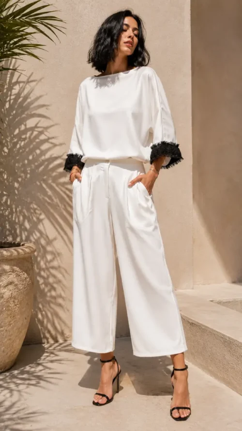 See The Sea Eco Fabric Trousers