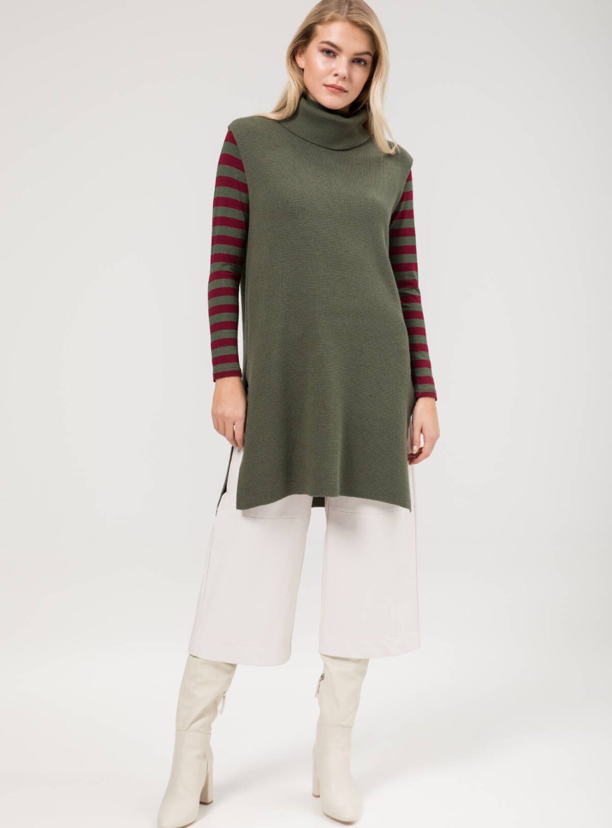 Moutaki Tunic Turtleneck Knitted