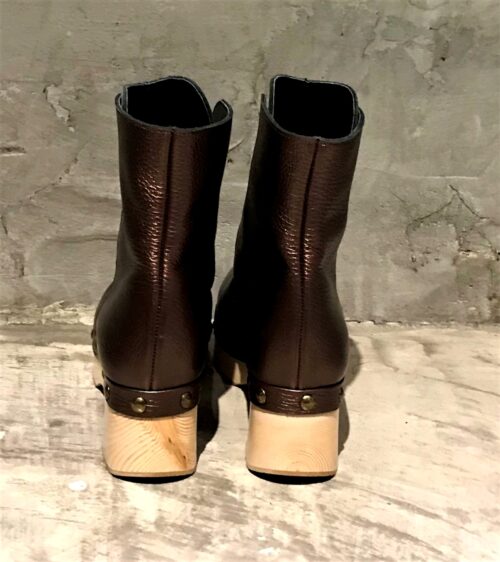 Eros & Psichy Ankle Clogs Leather
