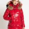 federica_costa_puffer_jacket_feather_fur_hood_red_down_coat