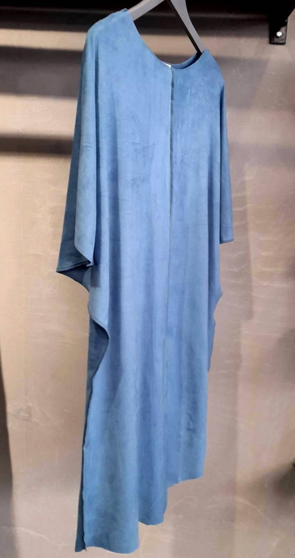 dress_midi_baby_blue_oversize_alcantara_fashion_style_streetstyle_greek_designers_collection_Cruelboutique_wedding_baptism_boho_spring_summer_2022