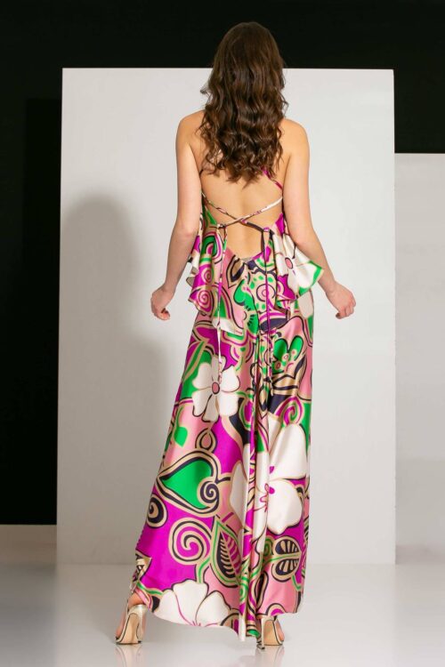Gold Glow Maxi Theresa Dress