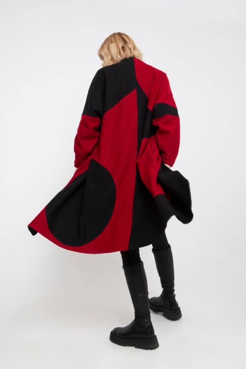 Ozai N Ku Red Black Jacket