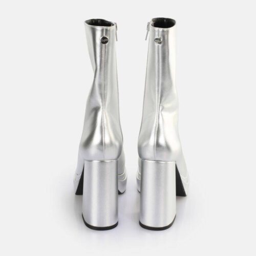 Buffalo Silver Mid Ankle Boot