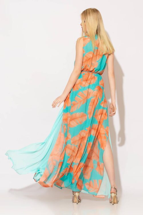C-throu Royalty Maxi Printed Dress