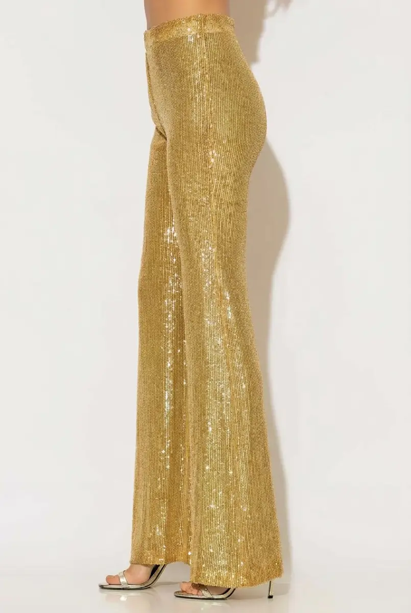 C-throu Sequin Pants