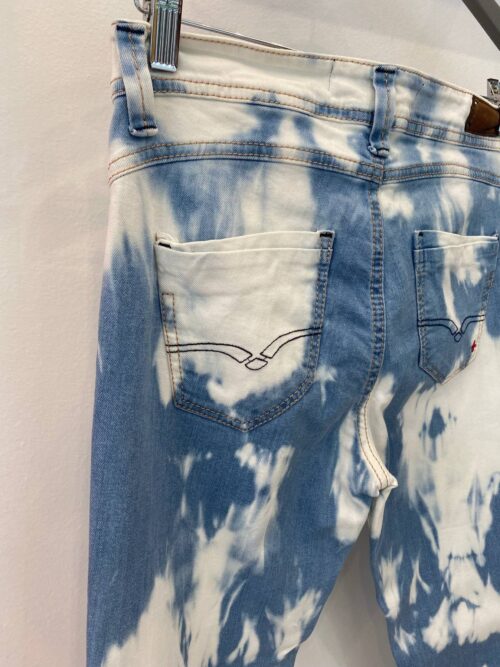 Damaged Tie Dye Jean