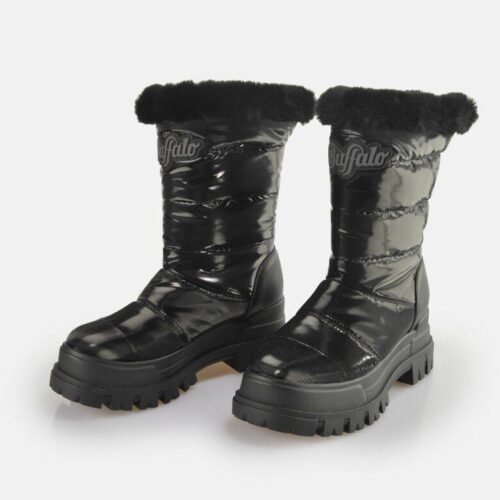 Buffalo Snow Black Aspha Boots