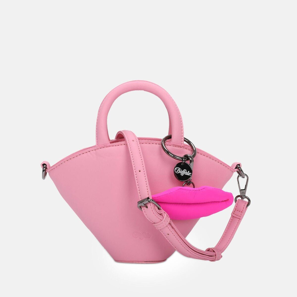 BUFFALO-BAG-NEW-SEAON-PINK-ROSE-SHOULDER BAG