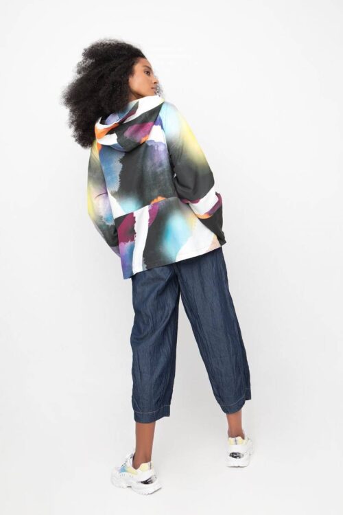 Ozai N Ku Allover Print Jacket