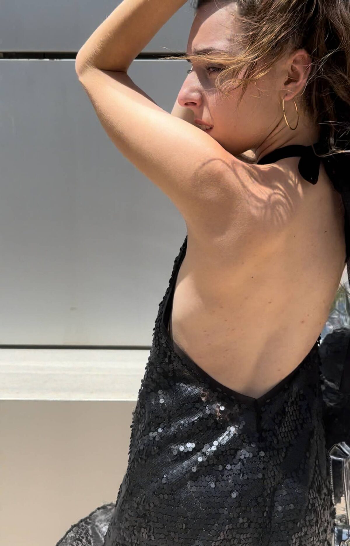 CRUEL Black Sequin Mini Dress