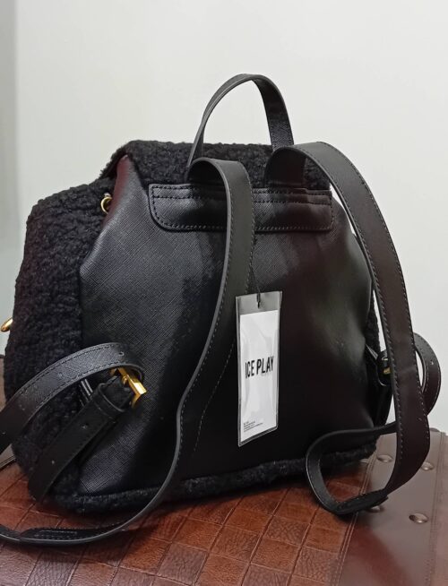 Ice Play by Iceberg Black Backpack