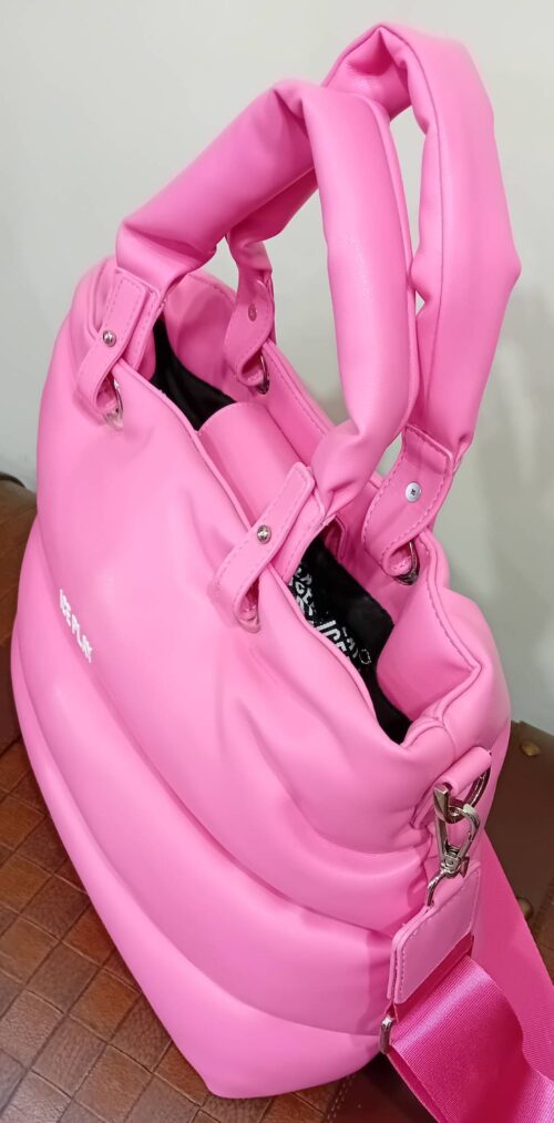 Ice Play Quilted HandBag Pink