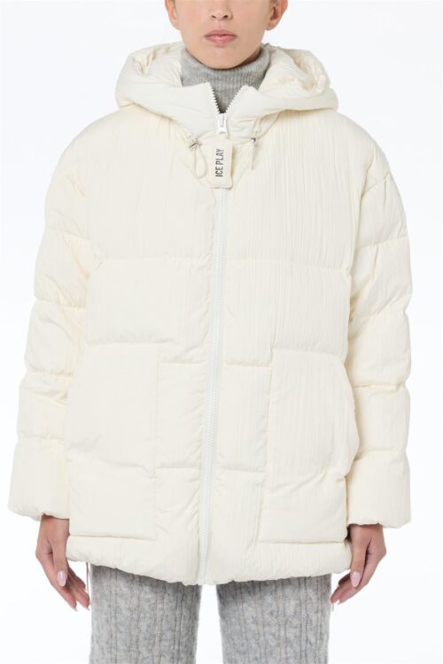 Ice Play Hooded Short Puffer Jucket
