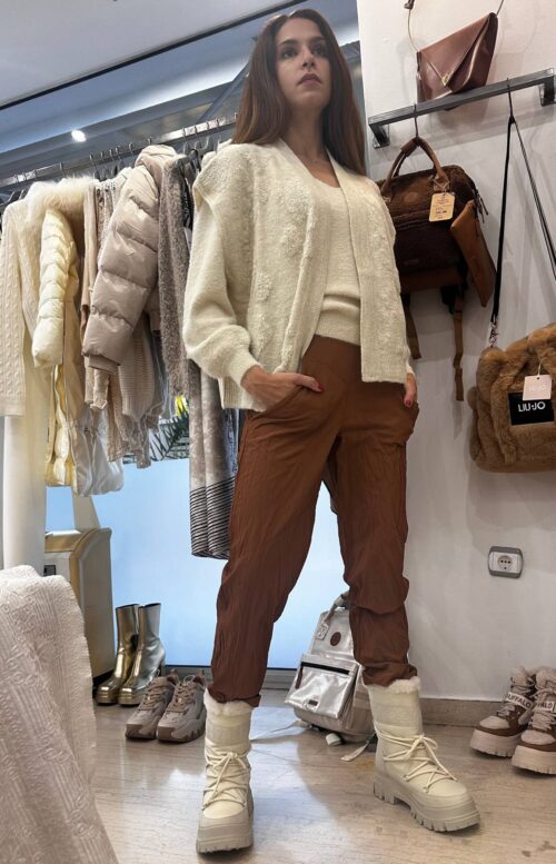 We Are Garcia Beige Knitted Vest