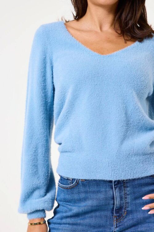 We Are Garcia Blue Knit Sweater
