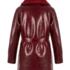 Urbancode London Reversible Coat in Cherry Crackle