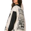 LSF Illustration Print Loose fit Cardigan