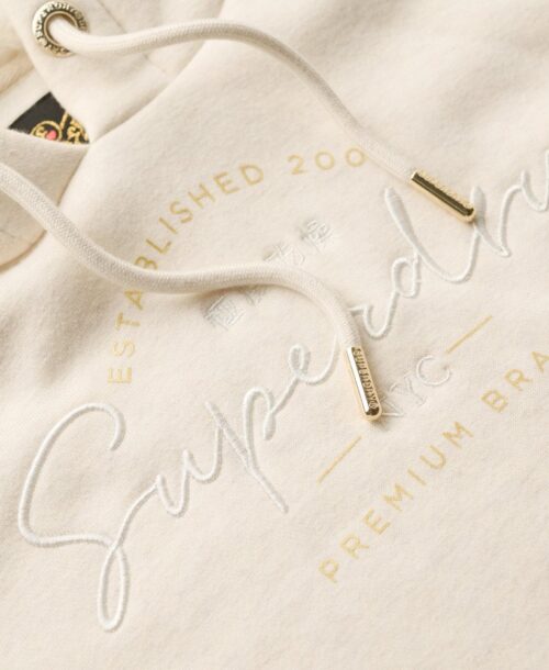 Superdry Luxe Metallic Logo Hoodie