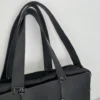 Nowhere Without Leather Shoulder Bag Black