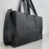 Nowhere Without Leather Shoulder Bag Black