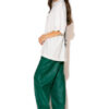 LSF Baggy Faux leather cargo pants