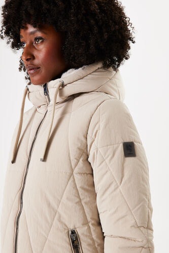 We Are Garcia Beige Puffer Jacket