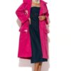 C-THROU Long Coat With Pearls