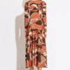 Glow Printed Maxi Dress