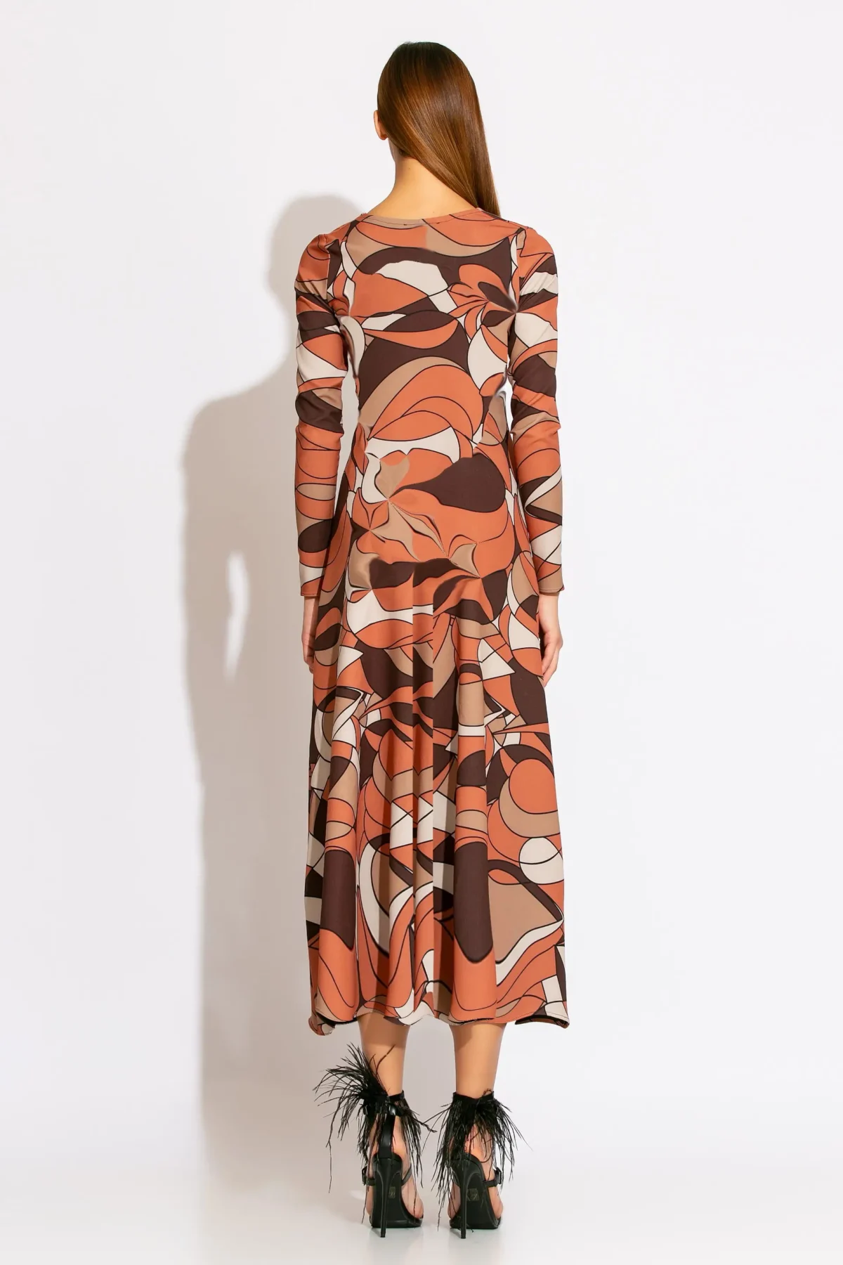 Glow Printed Maxi Dress