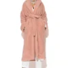 C-throu Long Teddy Bouclé Coat