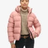 Superdry Hooded Sports Puffer Jacket