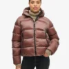 Superdry Hooded Luxe Sports Puffer Jacket