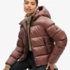 Superdry Hooded Luxe Sports Puffer Jacket