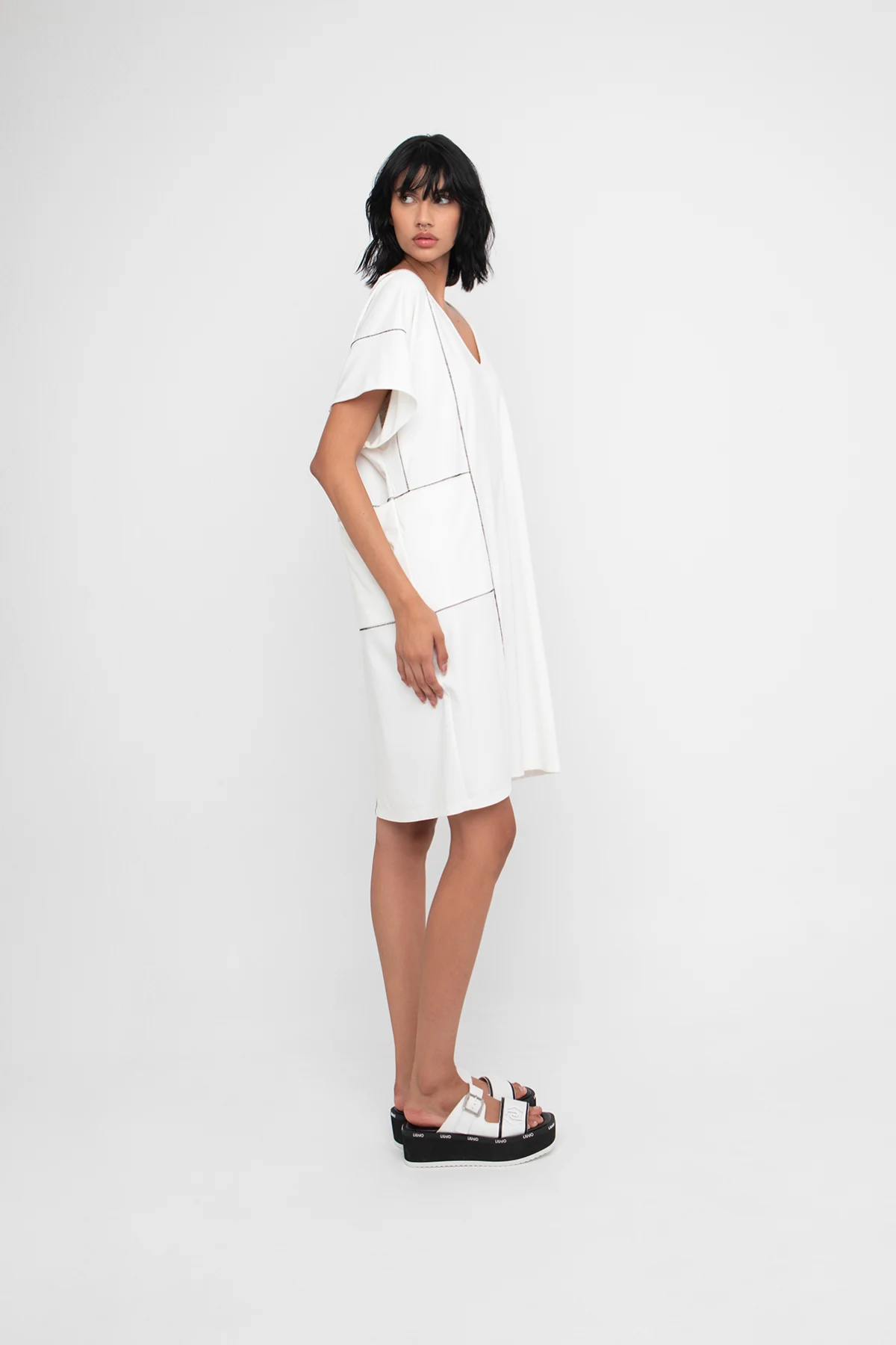 Ozai N Ku Oversize Midi Dress