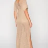 Antidote Knitwear Dress Kaftan Knitted Net