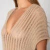 Antidote Knitwear Dress Kaftan Knitted Net