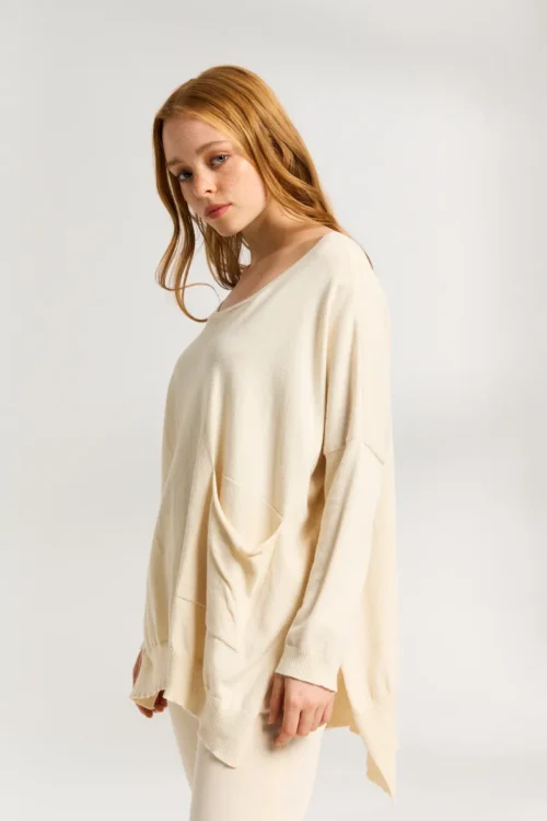 Antidote Knitwear Knitted Oversize Blouse