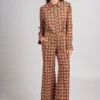 Gold Glow Printed Jumpsuit