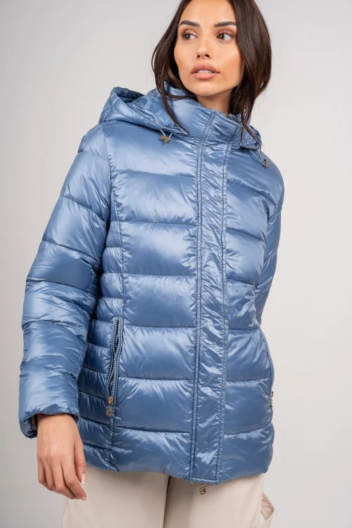 Federica Costa Puffer Short Jacket