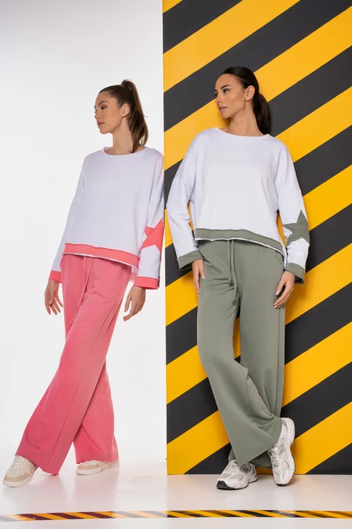 Naiba Oversize Straight Sweatpants