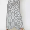 C-throu Long Striped Mermaid Skirt